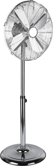 Ventilator - Trion Istido - Statiefventilator - Staand - Rond - Glans Chroom - Aluminium - BSE