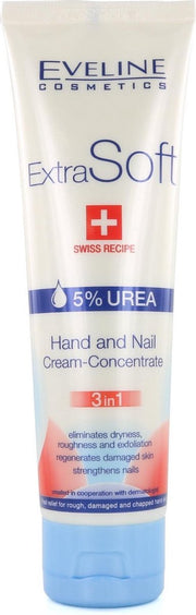 Eveline Cosmetics Extra Soft Hand And Nail Cream-concentrate 3 In 1 - 100ml.