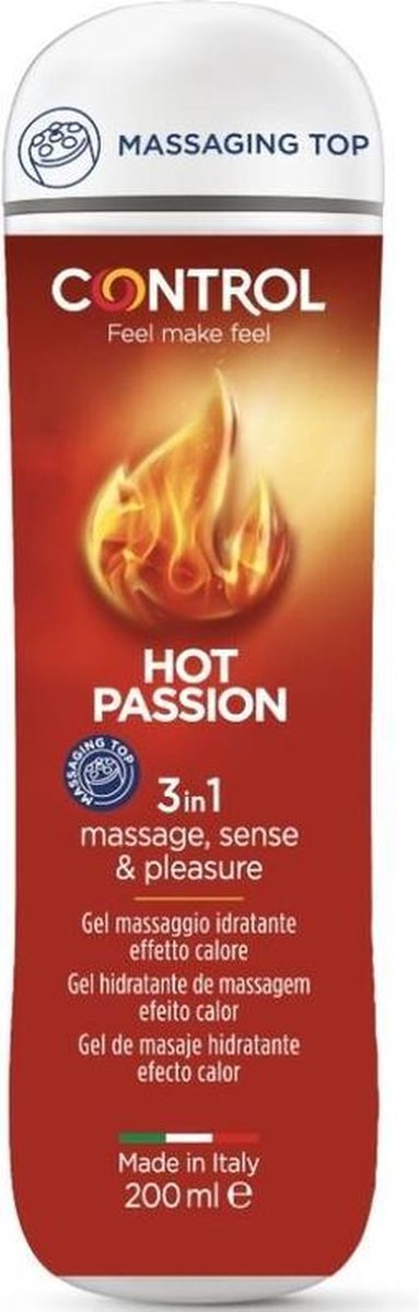 Control Hot Passion 3 In 1 Gel 200 Ml 