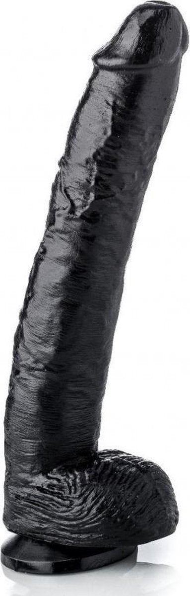 XXLTOYS - Sucre - Large Dildo - Inbrenglengte 30 X 6 cm - Black - Uniek Design Realistische Dildo – ECHTE zwaargewicht 1146 gram - Stevige Dildo – voor Diehards only - Made in Europe