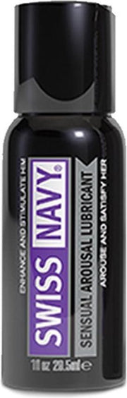 Swiss Navy Glijmiddel Sensual Arousal Lubricant zwart