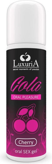 LUXURIA ORAL SEX GEL CHERRY FLAVOR 50 ML