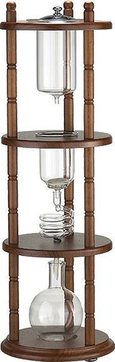 Klassieke Dutch Coffee maker / cold drip koffie toren - 750ml - rond model
