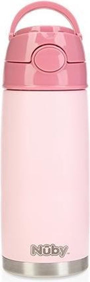 Nuby Pastel Inox Thermosbeker 420ml Roze 3years+
