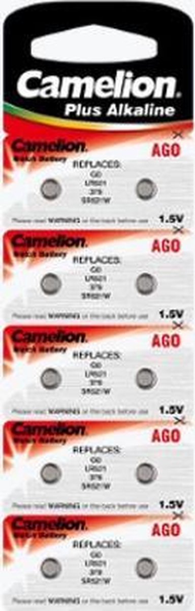 Batterij Camelion Alkaline AG0 (10 st.)