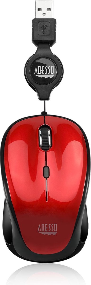 Adesso iMouse S8 muis Ambidextrous USB Type-A Optisch 1600 DPI