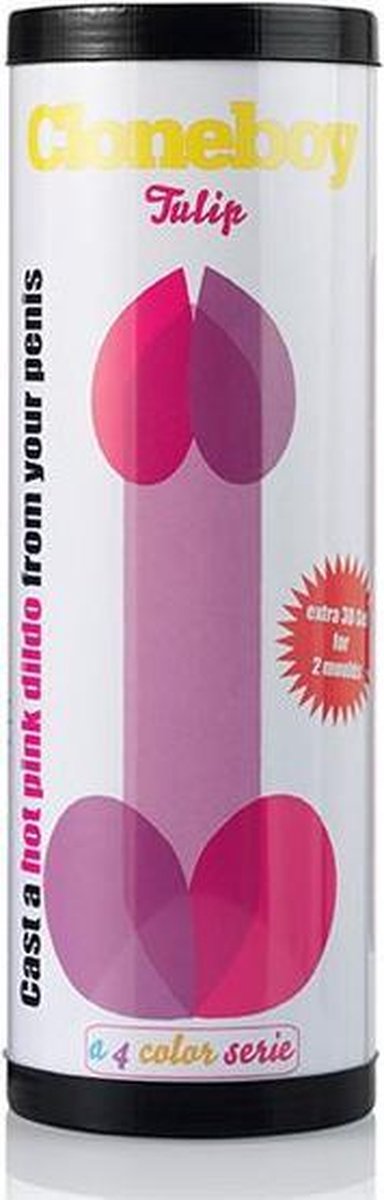 Cloneboy Dildo Tulp Hot Pink