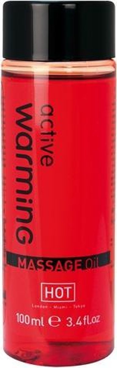 Bundle - HOT - HOT Massageolie Active Warming 100 ml met glijmiddel