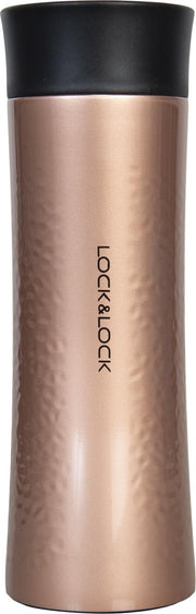 Lock&Lock RVS Thermosfles | Isoleerfles - 400 ml - Koper/Roze