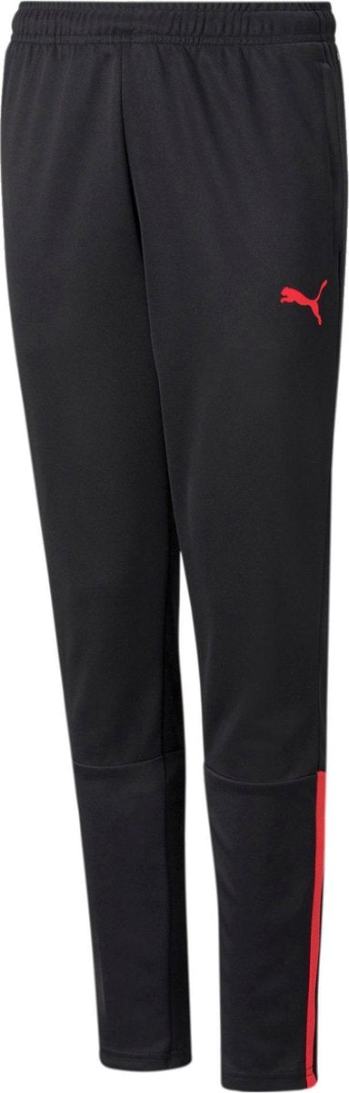 Puma Sportbroek - Maat 152  - Unisex - Zwart - Rood