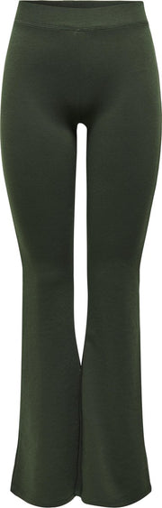 ONLY ONLFEVER STRETCH FLAIRED PANTS JRS Dames Broek - Maat L x L30