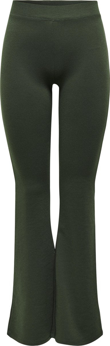 ONLY ONLFEVER STRETCH FLAIRED PANTS JRS Dames Broek - Maat L x L30