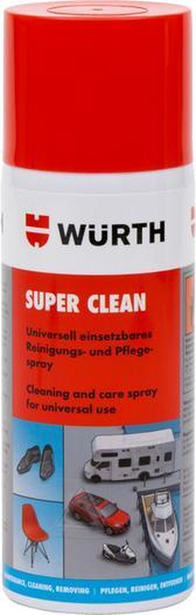 WURTH REINIGINGSSPRAY SUPER CLEAN - REINIGING SPRAY - REINIGINGS SPRAY