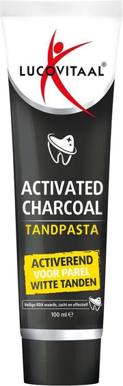 Lucovitaal Activated Charcoal Tandpasta