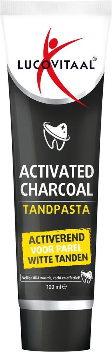 Lucovitaal Activated Charcoal Tandpasta