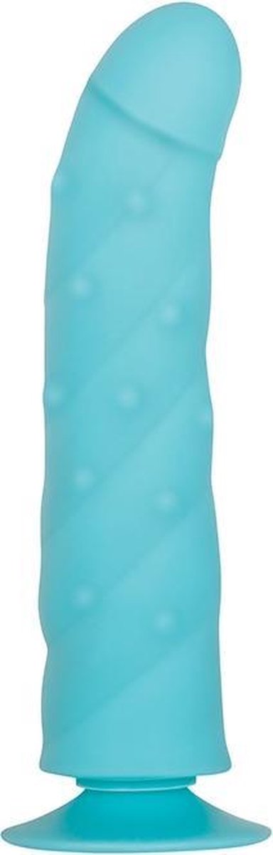 Blauwe dubbellaags dildo Evolved