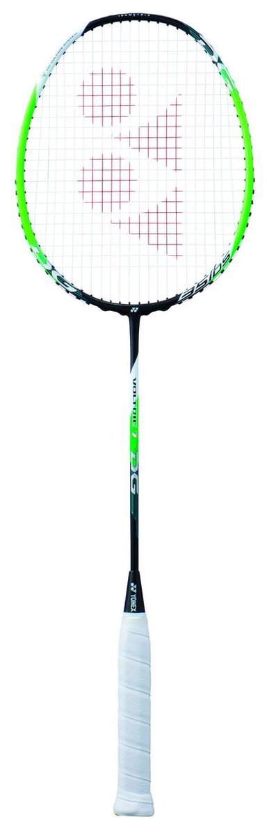 YONEX VOLTRIC 7 DG ZWART/GROEN - CONTROLE EN POWER - BADMINTONRACKET