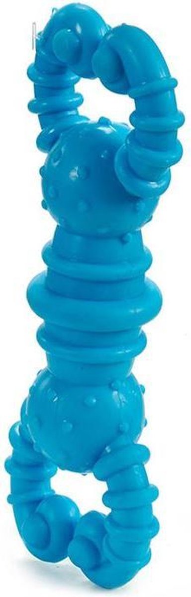 Mascow Hondenbot Knot 12 X 4 X 2 Cm Rubber Blauw