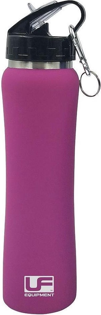Urban Fitness Drinkfles 700 Ml Staal Paars