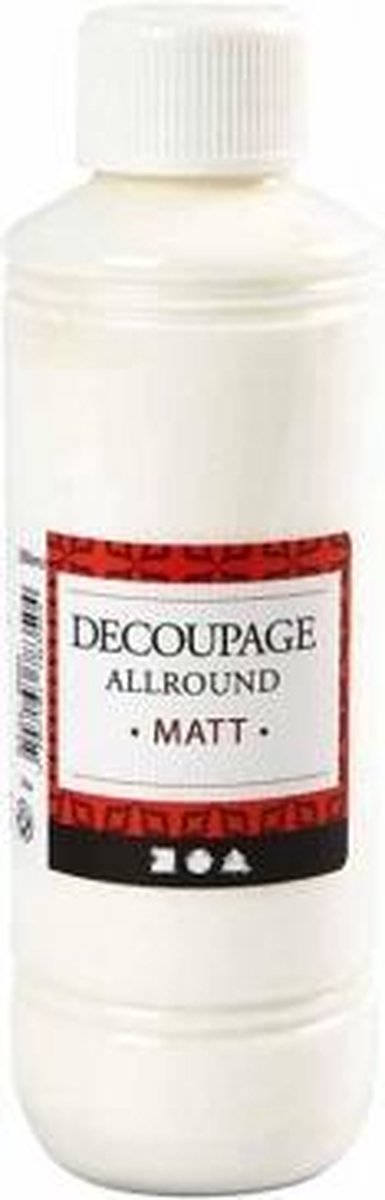 Creotime Decoupage Lijmlak Matt 250 ml