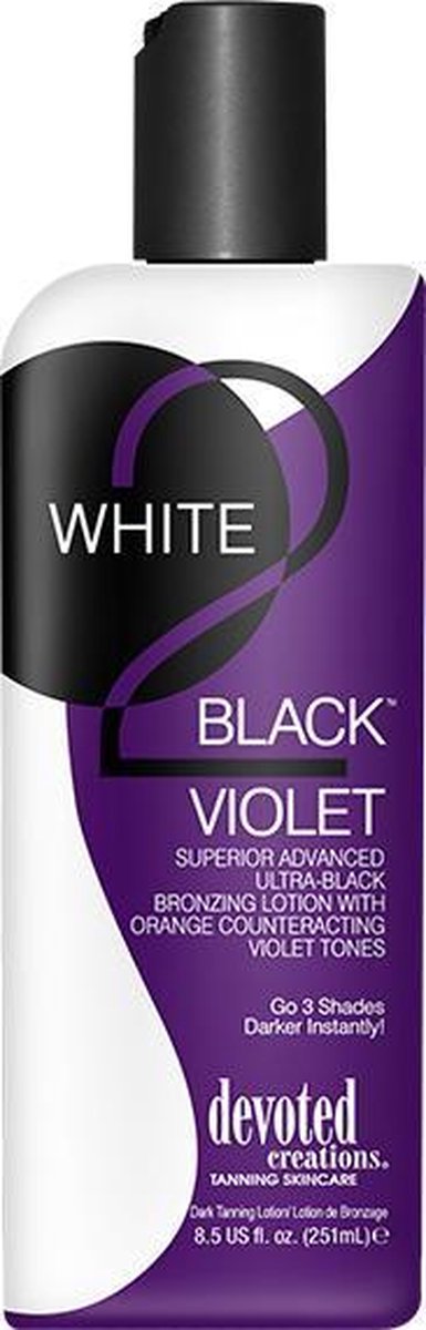 Devoted Creations White 2 Black Violet 251ml