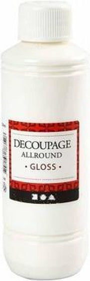 Creotime Decoupage Lijmlak Gloss 250 ml