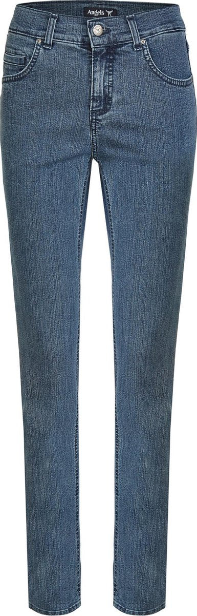 Angels Dames Jeans Cici Blauw Regular Fit maat 40