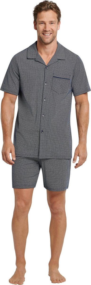 Schiesser - Timeless - Pyjama – 173861 – Night Blue - 52