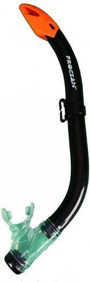 Junior snorkel zwart/oranje