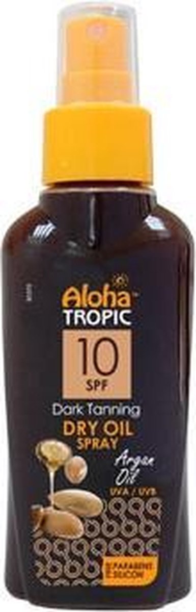 Aloha Tropic Zon Olie *SPF10 Arganolie* Micro 100ml