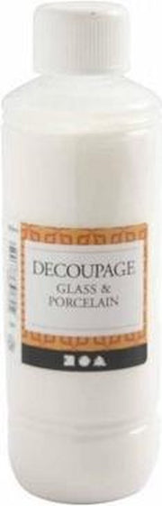Creotime Decoupage Lijmlak Glas -en Porselein 250 ml