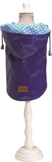 Croci hondenjas regenjas raindrop blauw - 25 cm - 1 stuks