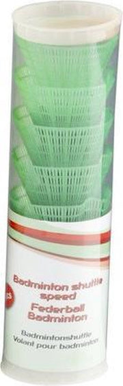 Amigo Badminton Shuttles Kunststof 6 Stuks Groen