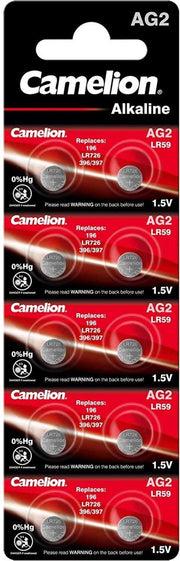 Camelion Alkaline knoopcelbatterij AG2 / LR59