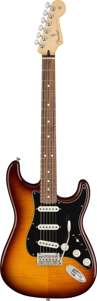 Player Stratocaster Plus Top PF Tobacco Sunburst