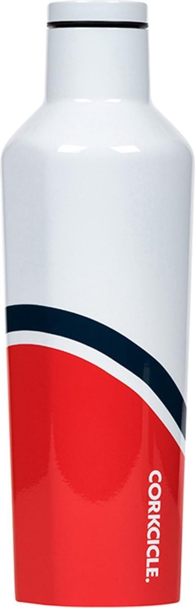 Corkcicle Canteen 475ml 16oz - Regatta Red Roestvrijstaal Thermosfles 3wandig