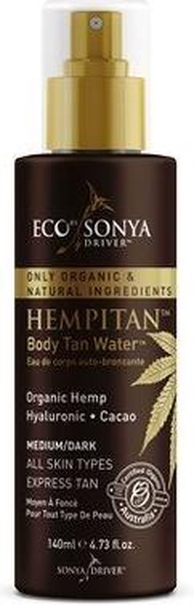 Eco by Sonya - Hempitan Body Tan Water - 125 ml - Zelfbruiner