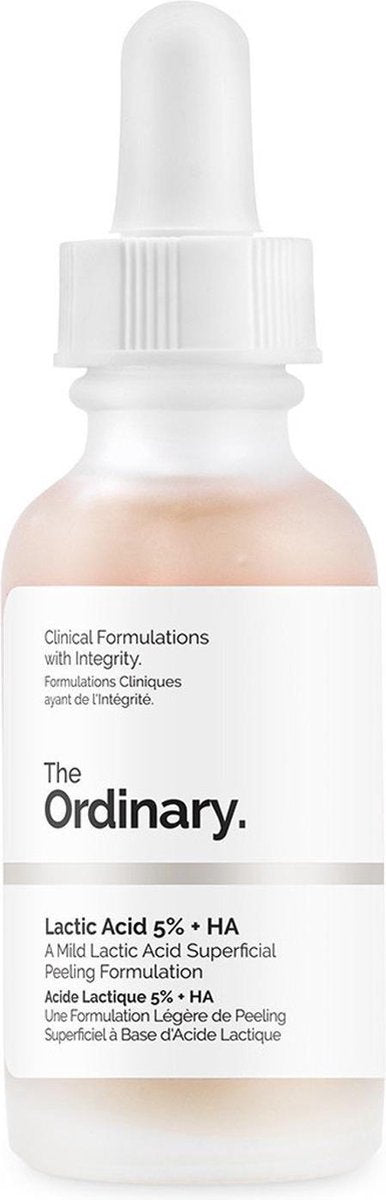 The Ordinary™ - Lactic Acid 5% +  HA 2% Gezichtspeeling - Gezichts Serum - beauty product - verzorging - peeling solution