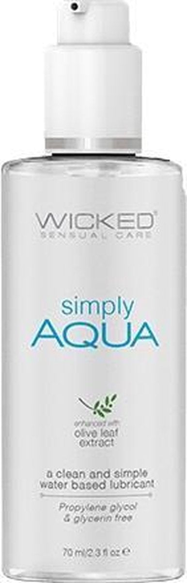 Wicked - Simply Aqua glijmiddel 70 ml