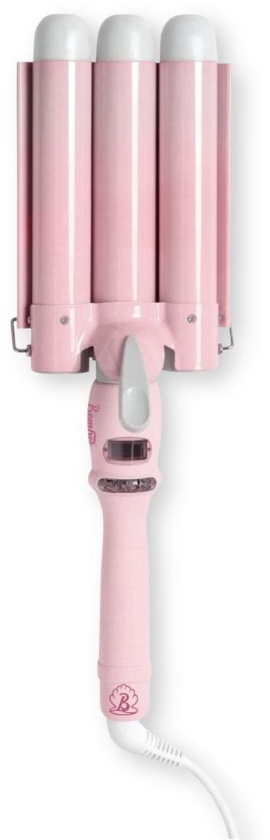 Bombé Waver - Wafeltang - Golvenkrultang - 25mm Baby Pink