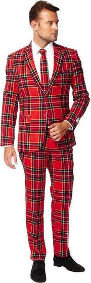 Heren kostuum The Lumberjack Schotse tartan ruit - Opposuits pak - Verkleedkleding/Carnavalskleding 48 (M)