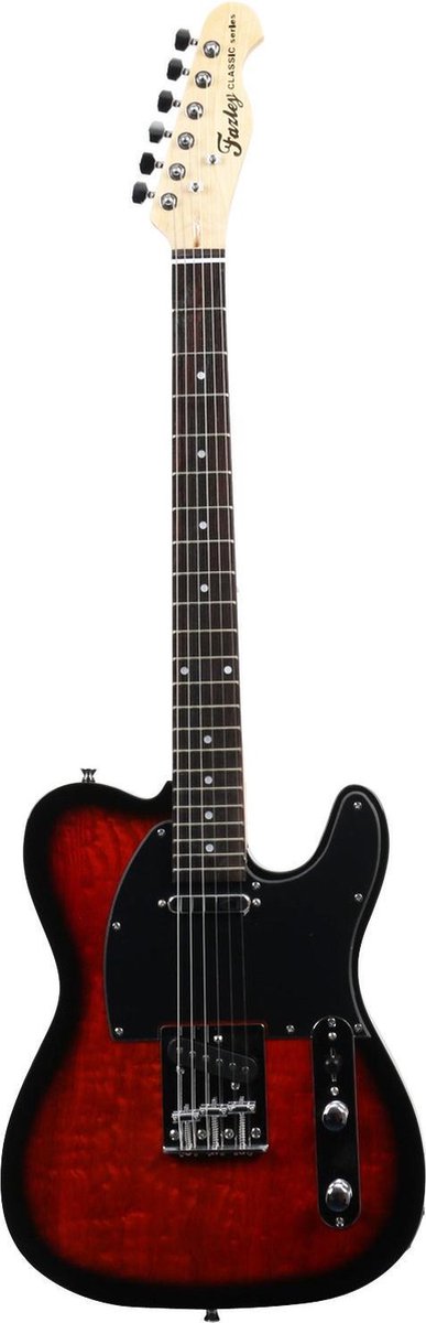 Fazley FTL218TB Tobacco Burst elektrische gitaar