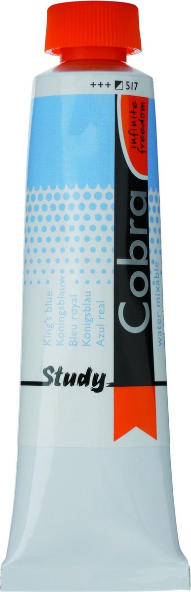 Cobra Study Olieverf 40ml | King's Blue (517)