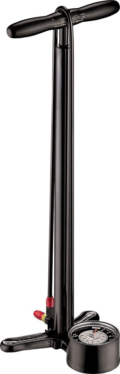 Lezyne Classic Floor Drive - Fietspomp - Metallic Zwart