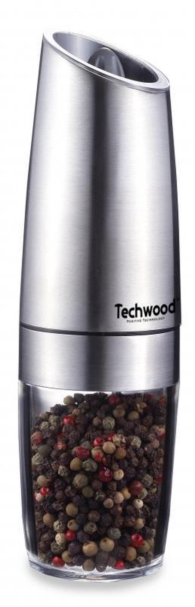 TECHWOOD ELEKTRISCHE PEPER EN ZOUTMOLEN RVS