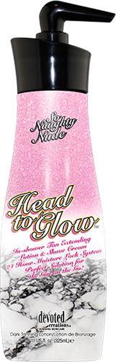 Devoted Creations So Naughty Nude Head to Glow 325 ml