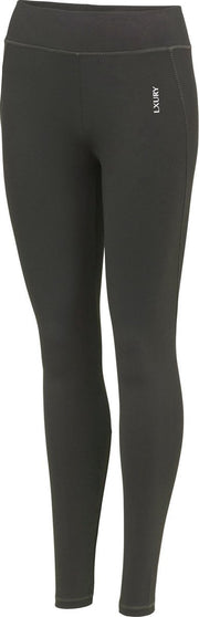 LXURY Dames Athletic Sportbroek maat M - Sportlegging - Grijs