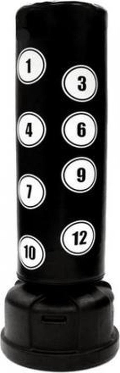 Staande Bokszak - Bokspaal - Wavemaster - XL Bokspaal Met Scoring Zones - Shark