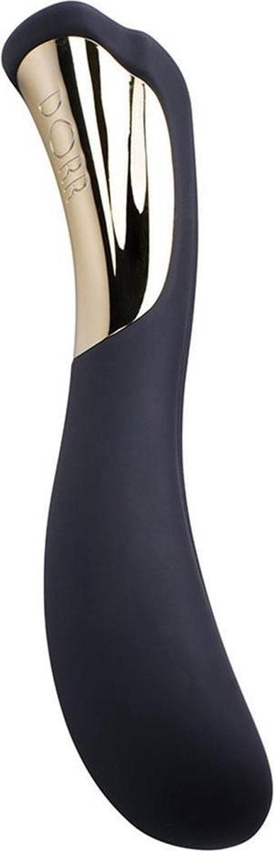 Dorr Silker G Point Curved G-spot Vibrator - zwart