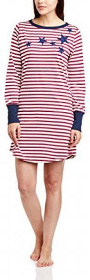 Esprit – Stars Stripe - Nachtkleed - 104EF1Y013 - Stripe White/Red - 36